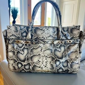 Elaine Turner snakeskin handbag